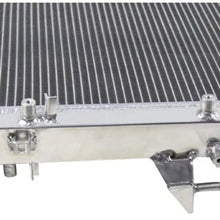 CoolingSky All Aluminum Engine Radiator for 2007-2017 Jeep Wrangler JK 3.6L 3.8L 6Cyl