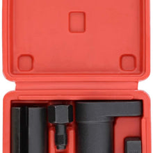 ABN O2 Sensor Socket Tool for Oxygen Sensor 5pc Kit - 22mm Oxygen Sensor Socket and Vacuum Socket with Thread Chaser Set