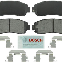 Bosch BE1089H Blue Disc Brake Pad Set with Hardware for Select Acura RDX and Honda Crosstour, CR-V, Odyssey - FRONT