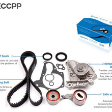 Timing Belt Water Pump Kit, ECCPP TBK138WP For 1987-2001 Toyota Camry Celica Solara 2.0L 2.2L Timing Belt Water Pump Tensioner 3SFE 5SFE
