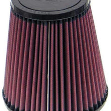 K&N Universal Clamp-On Air Filter: High Performance, Premium, Washable, Replacement Filter: Flange Diameter: 3.5 In, Filter Height: 6 In, Flange Length: 1.75 In, Shape: Round Tapered, RF-1031
