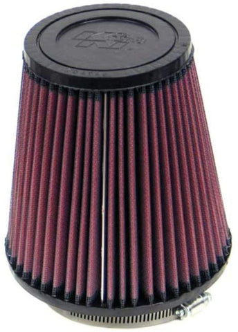 K&N Universal Clamp-On Air Filter: High Performance, Premium, Washable, Replacement Filter: Flange Diameter: 3.5 In, Filter Height: 6 In, Flange Length: 1.75 In, Shape: Round Tapered, RF-1031