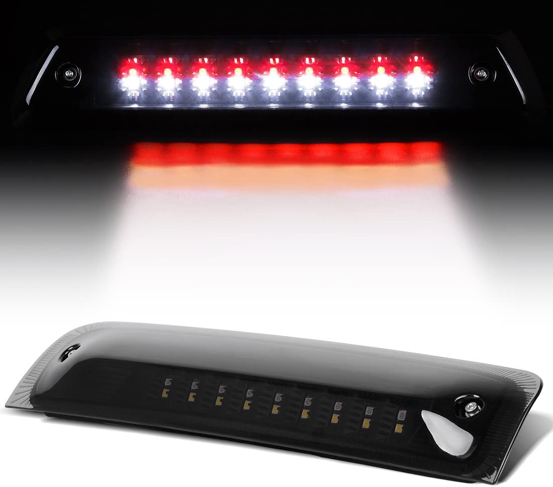 LED 3rd Brake Light Compatible with 2009-2018 Dodge Ram 1500 2500 3500 High Mount Trailer Cargo Lamp Smoked DWBL1008