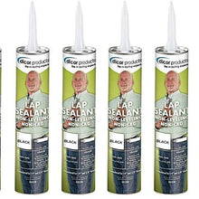 Dicor 551LSB Non-Leveling Lap Sealant, Black, (8pack)