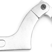 Vmotor Chrome Vanadium Adjustable C Spanner Hook Wrench Tool - 3/4-2"(19-51mm)