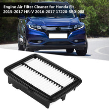 Acouto Plastic + Fiber Engine Air Cleaner Fit for 2015-2017 HR-V 2016-2017 17220-5R0-008