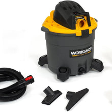 WORKSHOP Wet Dry Vac WS1600VA High Capacity Wet Dry Vacuum Cleaner, 16-Gallon Shop Vacuum Cleaner, 6.5 Peak HP Wet And Dry Vacuum