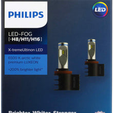 Philips 12794UNIX2 X-tremeUltinon 2 Pack (H8/H11/H16) LED Fog Light Kit, 2 Pack