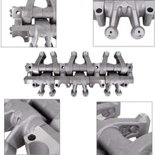 Rocker Arm Assembly Exhaust Valve Rocker Arm Shaft Lifter Assembly Set Fits for 2005-2010 Dodge Charger Challenger 3.5L 4.0L Engine Replaces 4892293AC