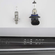 For 2004-2008 Ford F150 Full LED Daytime Running Lamp Bar Projector Headlights Black Housing Clear Lens Full Set