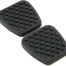 Red Hound Auto 2 Brake Clutch Pads Cover for Compatible with Honda Pedal Rubber Manual Transmission Replacement