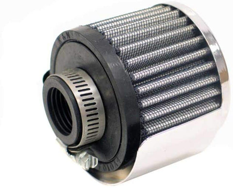 K&N Vent Air Filter/ Breather: High Performance, Premium, Washable, Replacement Engine Filter: Flange Diameter: 1 In, Filter Height: 2.5 In, Flange Length: 0.625 In, Shape: Breather, 62-1511