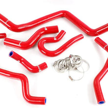 Silicone Radiator Coolant Hose Kit Clamps For HONDA CIVIC EK EG EX SI SOHC D15 D16 1992-2000 Red 1994 1996 1998