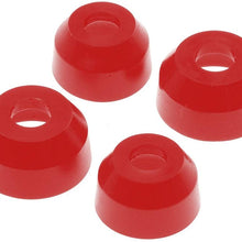 Prothane 19-1717 Red Ball Joint Boot Kit - Pack of 4