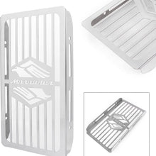 GZYF Stainless Steel Motorcycle Radiator Cover Protective Grill Guard for 1997-2004 Suzuki Marauder 800 VZ800