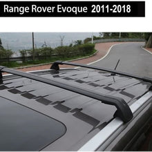 KPGDG Fit for Land Rover Range Rover Evoque 2011-2018 Lockable Roof Rack Crossbars Baggage Luggage Racks - Black