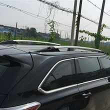 SnailAuto Fit for Toyota Highlander 2014-2019 Black Roof Rack Rails Cross Bars Cargo Luggage Holder