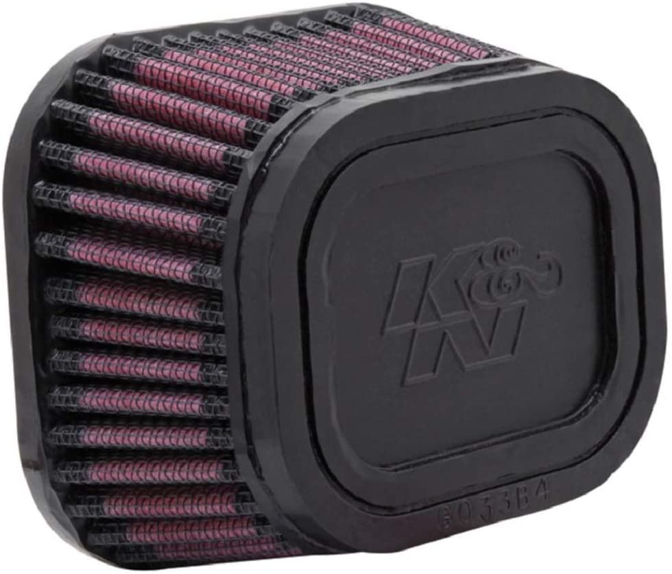 K&N Universal Clamp-On Filter: High Performance, Premium, Washable, Replacement Engine Filter: Flange Diameter: 1.25 In, Filter Height: 2.25 In, Flange Length: 0.5 In, Shape: Round Tapered, RU-3410