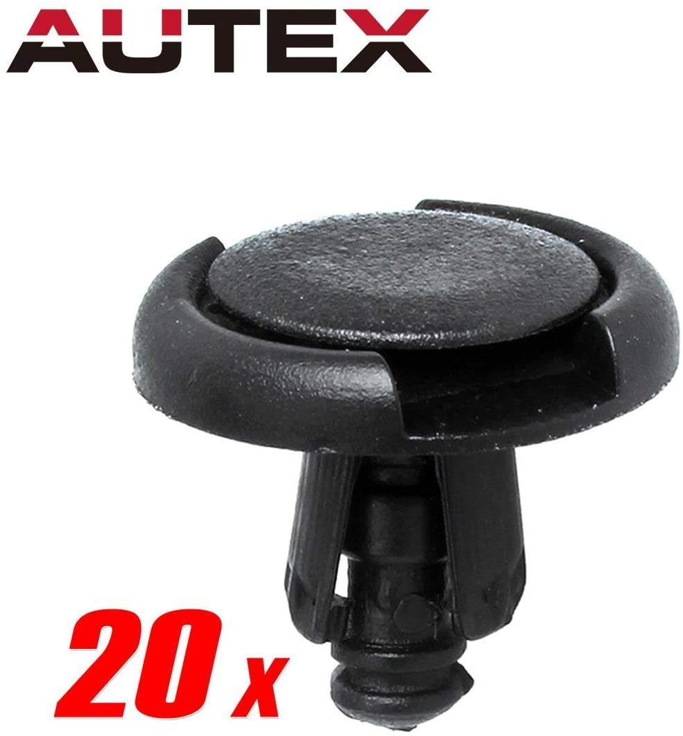 PartsSquare Nylon Bumper Car Retainer Clips Fastener Rivet Clamps Auto Body Retainer Fasteners Clips 20pcs Push Type Clips Auto Body Retainer Replacement for Toyota/Scion/Lexus