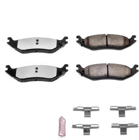Power Stop Z36-898, Z36 Truck & Tow Carbon-Fiber Ceramic Rear Brake Pads