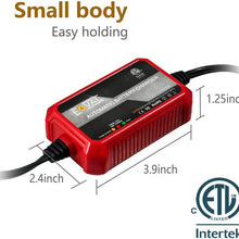 Foval Automatic Trickle Battery Charger 12V 1000mA Smart Battery Charger