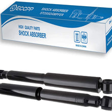 Shocks and Struts,ECCPP Rear Pair Shock Absorbers Strut Kits Compatible with 2001 2002 Honda Civic 341311 71340