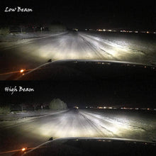 DOT Approved 90W 7 Inch Round LED Headlight High Low Beam for Jeep Wrangler 97-2017 JK TJ LJ JKU Rubicon Sahara Hummer H1 H2 Toyota Land Cruiser Dodge Dakota 2 PCS Black