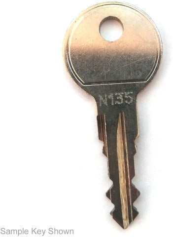 Thule Car Rack Replacement Key - Single (Thule replacement key N 153)