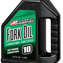 Maxima 55901 10WT Standard Hydraulic Fork Oil - 1 Liter Bottle