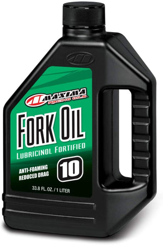 Maxima 55901 10WT Standard Hydraulic Fork Oil - 1 Liter Bottle