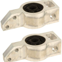 Pair Set 2 Front Rearward Control Arm Bushings Lemforder For VW CC Passat Tiguan