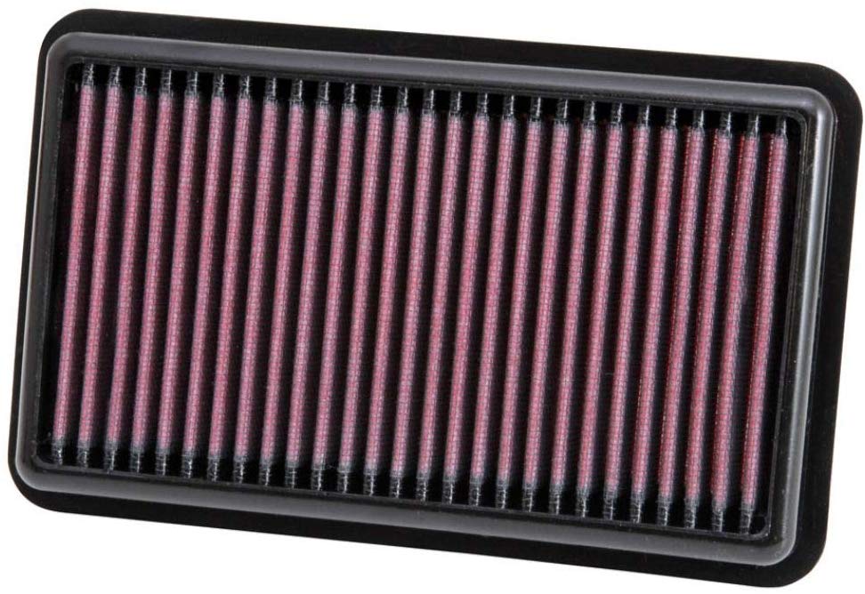 K&N Engine Air Filter: High Performance, Premium, Washable, Replacement Filter: 2011-2017 HYUNDAI/KIA (Picanto, i10), 33-3000