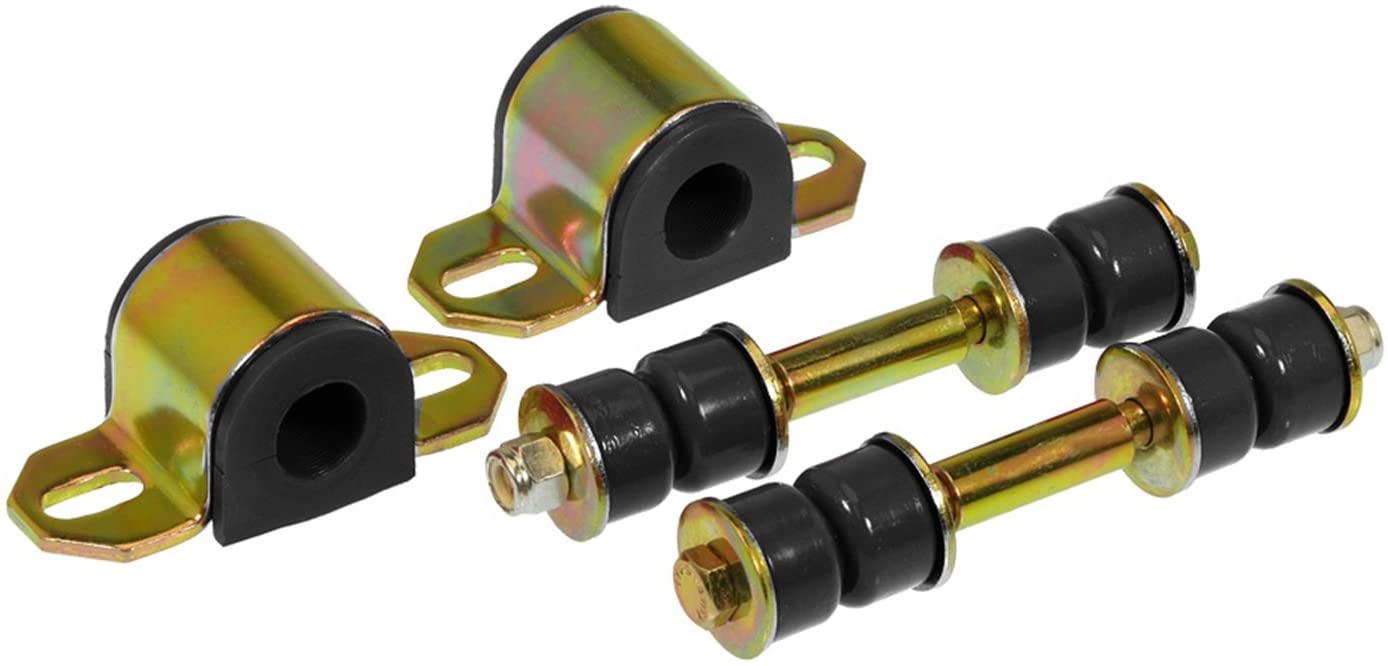 Prothane 7-1130-BL Black 21 mm Rear Sway Bar Bushing Kit