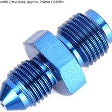 Suuonee Turbo Oil Feed Restrictor,3AN Turbo Oil Feed Restrictor Fitting Fit for T25/T28 GT25R GT28R GT30R GT35R