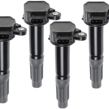 A-Premium Ignition Coil Pack Compatible with Subaru Legacy Outback 2010-2012 H4 2.5L 4-PC
