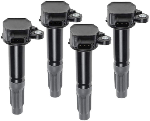 A-Premium Ignition Coil Pack Compatible with Subaru Legacy Outback 2010-2012 H4 2.5L 4-PC