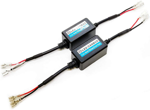 SOCAL-LED 2x H1 H3 A1 LED Decoder Strong Canbus Error Code Warning Canceller Anti Flicker Relay Adapter