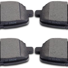 Brake Pads,ECCPP D923 4pcs Front Ceramic Disc Brake Pads Kits fit for 2003 2004 2005 2006 2007 2008 Pontiac Vibe,2003-2008 Toyota Corolla,2003 2004 2005 2006 2007 2008 Toyota Matrix