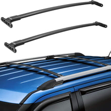 BougeRV Car Roof Rack Cross Bars for 2016-2019 Ford Explorer with Side Rails, Aluminum Cross Bar Replacement for Rooftop Cargo Carrier Bag Luggage Kayak Canoe Bike Snowboard Skiboard