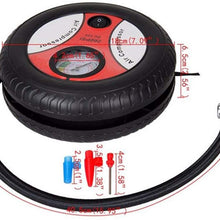 Alician 3 in 1 Car Inflatable Pump Metal Plastic Electric Air Compressor Monitor Pump Auto Parts