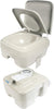 Camco 41541 Portable Travel Toilet-Designed for Camping, RV, Boating and Other Recreational Activities - 5.3 Gallon