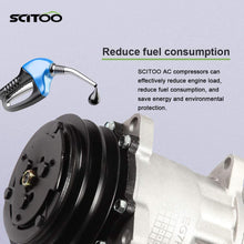 SCITOO CO 4696C A/C Compressor Compatible with Kenworth Peterbilt T450 Peterbilt 210