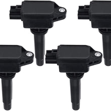 A-Premium Engine Ignition Coils Compatible with Scion iA 2016 Toyota Yaris 2019 Yaris iA 2017-2018 1.5L Petrol Set of 4