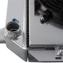 OzCoolingParts 85-97 Ford F-Series Radiator Fan Shroud Kit - 3 Row Aluminum Radiator + 2 x 12" Fan w/Shroud for 1985-1997 Ford F-150 F-250 F-350 Bronco V8, Automotive Engine Radiator