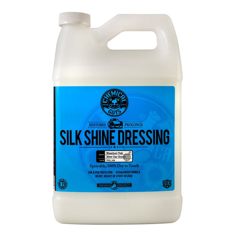 Chemical Guys TVD_109 - Silk Shine Sprayable Dry-to-The-Touch Dressing for Tires, Trim, Vinyl, Plastic and More (1 Gal)