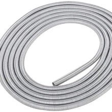 SHINEHOME 8 Ft. Rustproof Galvanized Steel Protector for 3/16" Brake Line Tubing