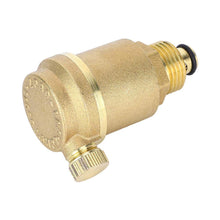 PQ-4 Male Threaded Exhaust Valve, Automatic Air Conditioning Vent Valve Needle Type - Brass(1/2")