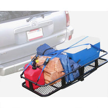 FDW Hitch Cargo Carrier Basket Luggage Rack Hitch Mount Hauler 2" Receiver Truck Car
