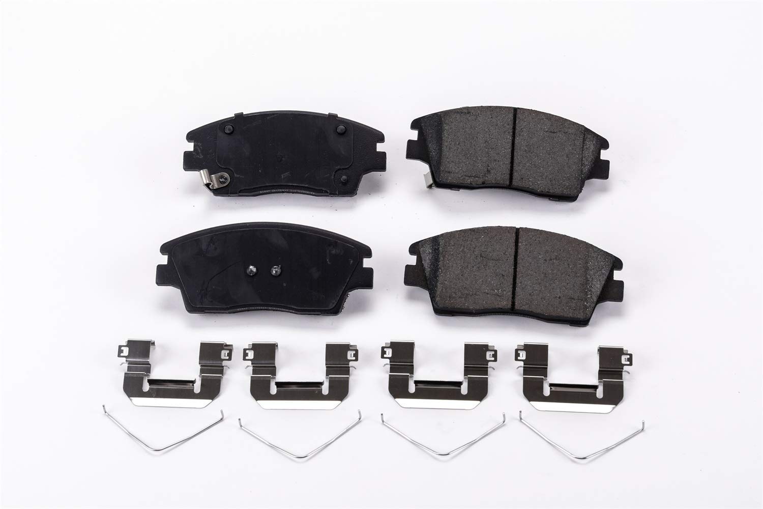 Power Stop 17-1847, Z17 Front Ceramic Brake Pads with Hardware