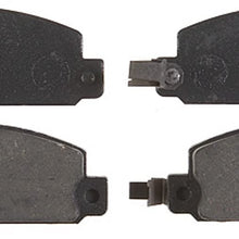ACDelco 17D134 Professional Organic Front Disc Brake Pad Set